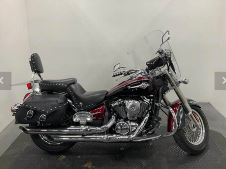 2010 Kawasaki VN900 Vulcan, красный, 615000 рублей, вид 2
