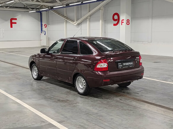 2011 Lada (ВАЗ) Priora I, красный, 220000 рублей - вид 6