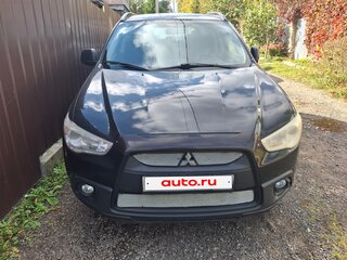 2013 Mitsubishi ASX I, чёрный, 890000 рублей, вид 1