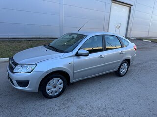 2014 Lada (ВАЗ) Granta I, серебристый, 690000 рублей, вид 5