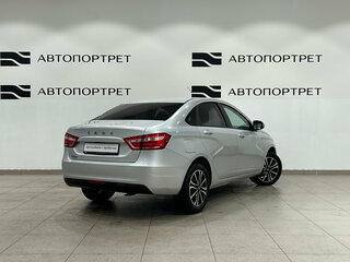2017 Lada (ВАЗ) Vesta I, серебристый, 619000 рублей, вид 5