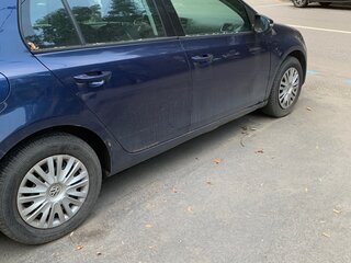 2012 Volkswagen Golf VI, синий, 970000 рублей, вид 2