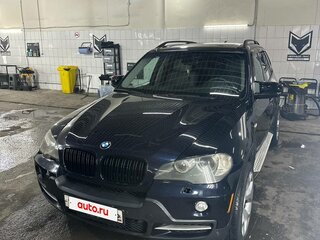2008 BMW X5 3.0si II (E70), синий, 1340000 рублей, вид 1