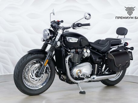2024 Triumph Bonneville Speedmaster, чёрный, 1377000 рублей, вид 3