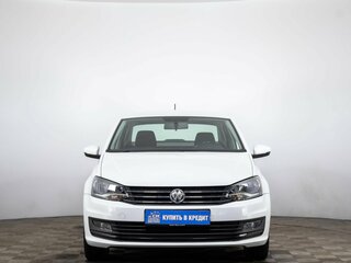 2018 Volkswagen Polo V Рестайлинг, белый, 1329000 рублей, вид 2