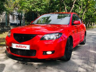 2006 Mazda 3 I (BK) Рестайлинг, красный, 470000 рублей, вид 1