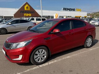2013 Kia Rio 4-speed III, красный, 850000 рублей, вид 1