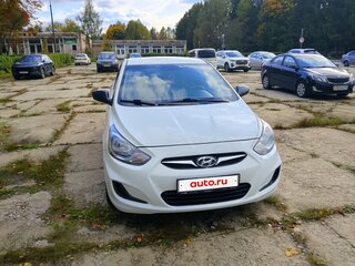 2012 Hyundai Solaris I, белый, 500000 рублей, вид 1