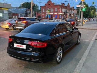 2014 Audi A4 IV (B8) Рестайлинг, чёрный, 1810000 рублей, вид 4