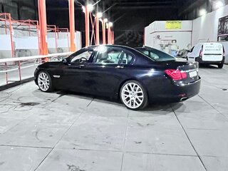 2008 BMW 7 серии Long 750Li V (F01/F02/F04), чёрный, 1850000 рублей, вид 2