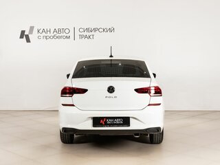 2022 Volkswagen Polo VI, белый, 1706600 рублей, вид 4