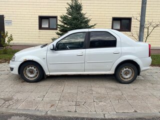 2011 Renault Logan I Рестайлинг, белый, 400000 рублей, вид 3