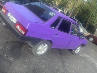 1996 Lada (ВАЗ) 21099, синий, 80000 рублей, вид 3