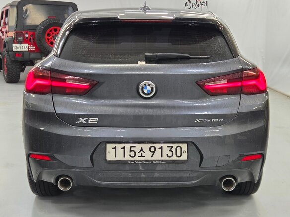 2020 BMW X2 xDrive18d I (F39), серый - вид 5