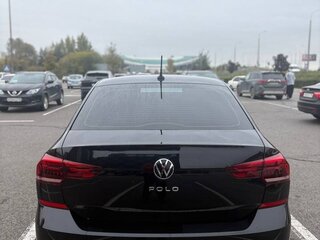 2020 Volkswagen Polo VI, чёрный, 1300000 рублей, вид 5