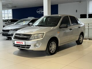 2013 Lada (ВАЗ) Granta I, серебристый, 360000 рублей, вид 1