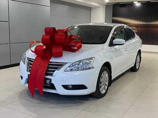 2014 Nissan Sentra VII (B17), белый, 957000 рублей, вид 1