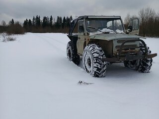 1985 УАЗ 469Б, серебристый, 250000 рублей, вид 2