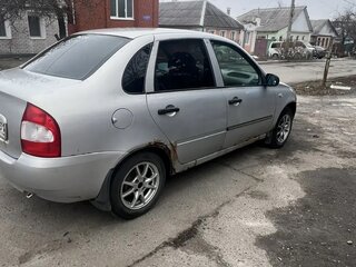 2007 Lada (ВАЗ) Kalina I, серебристый, 150000 рублей, вид 5