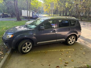 2008 Mitsubishi Outlander II, синий, 895000 рублей, вид 3