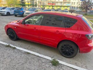 2008 Mazda 3 I (BK) Рестайлинг, красный, 780000 рублей, вид 3
