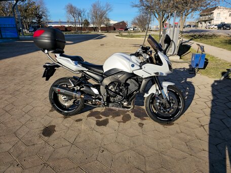 2008 Yamaha FZ1, белый, 470000 рублей, вид 2