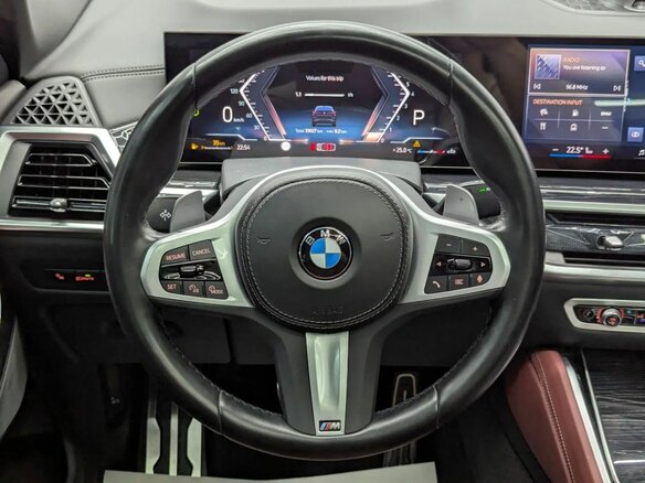2023 BMW X6 30i III (G06) Рестайлинг, синий - вид 10
