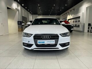 2013 Audi A4 IV (B8) Рестайлинг, белый, 1265000 рублей, вид 2