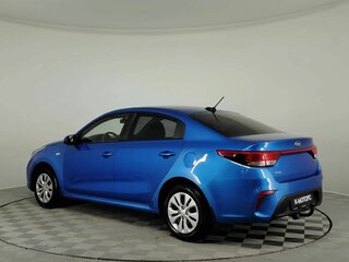 2017 Kia Rio IV, синий, 1090000 рублей, вид 5