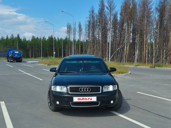2002 Audi A4 II (B6), чёрный, 600000 рублей - вид 1