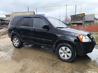 2002 Honda CR-V II, чёрный, 400000 рублей, вид 4