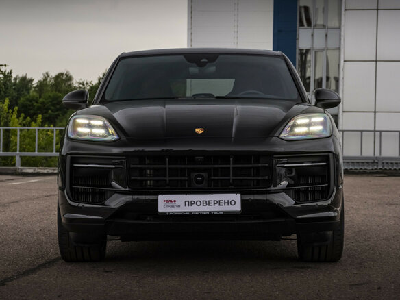 2025 Porsche Cayenne S E-Hybrid Coupé III Рестайлинг, чёрный - вид 1