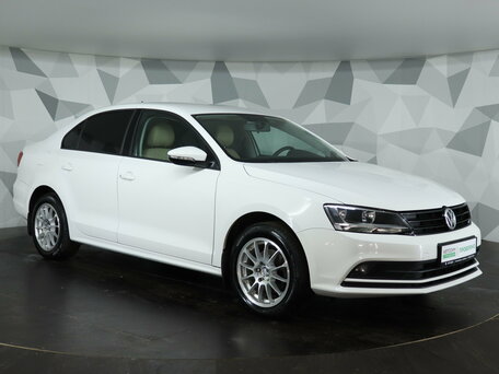 2015 Volkswagen Jetta VI Рестайлинг, белый, 949000 рублей, вид 3