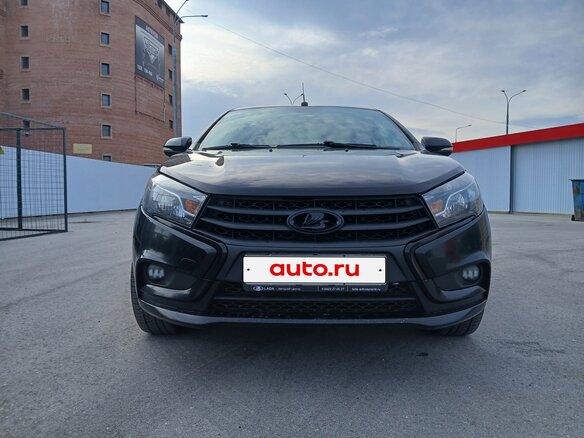 2021 Lada (ВАЗ) Vesta I, чёрный, 990000 рублей - вид 1