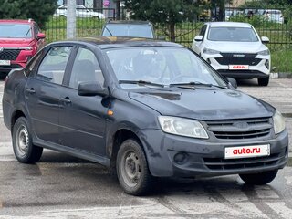 2012 Lada (ВАЗ) Granta I, чёрный, 109999 рублей, вид 3