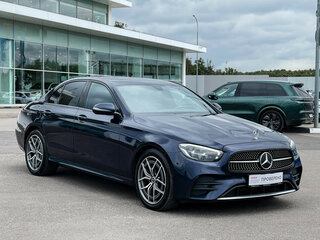 2020 Mercedes-Benz E-Класс 200 V (W213, S213, C238) Рестайлинг, синий, 3850000 рублей, вид 3