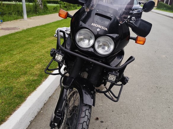 2003 Honda XRV 750 Africa Twin, чёрный, 499000 рублей - вид 2