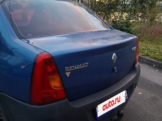 2007 Renault Logan I, синий, 180000 рублей, вид 2