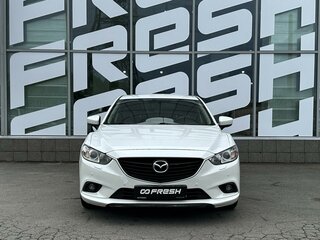 2017 Mazda 6 III (GJ) Рестайлинг, белый, 1875000 рублей, вид 3