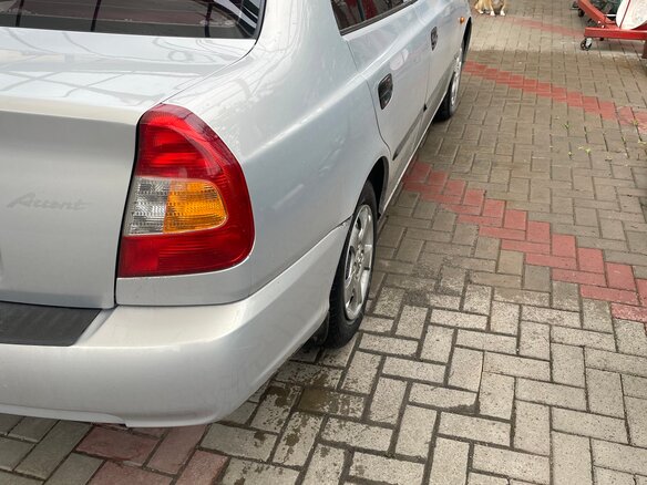 2008 Hyundai Accent ТагАЗ II, серебристый, 450000 рублей - вид 4