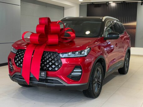 2022 Chery Tiggo 7 Pro I, красный, 1587000 рублей, вид 1