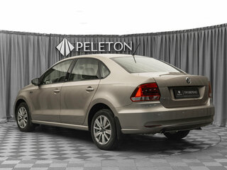 2016 Volkswagen Polo V Рестайлинг, бежевый, 1375000 рублей, вид 4
