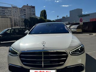 2021 Mercedes-Benz S-Класс 500 Long 4MATIC VII (W223), белый, 9999000 рублей, вид 3