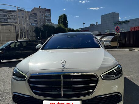 2021 Mercedes-Benz S-Класс 500 Long 4MATIC VII (W223), белый, 10200000 рублей, вид 3