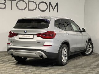 2018 BMW X3 20i xDrive III (G01), серебристый, 3150000 рублей, вид 2