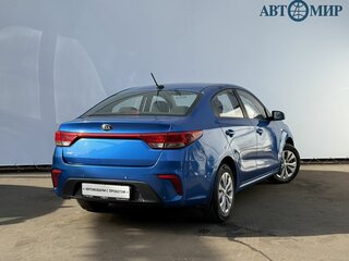 2017 Kia Rio IV, синий, 1220000 рублей, вид 5