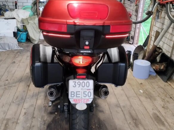 2008 Honda CBF 1000, красный, 520000 рублей - вид 1