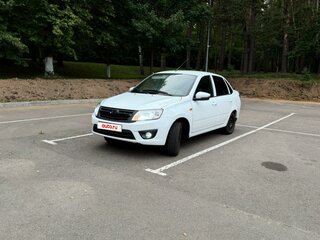 2014 Lada (ВАЗ) Granta I, белый, 485000 рублей, вид 1