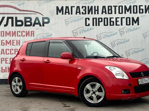 2006 Suzuki Swift AMT III, красный, 400000 рублей
