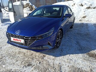 2020 Hyundai Elantra VII (CN7), синий, 1900000 рублей, вид 1